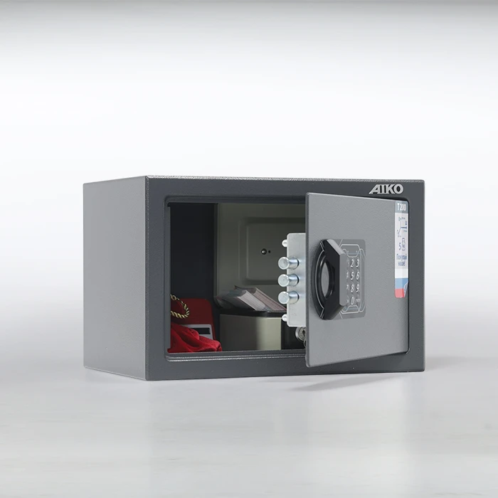 Мебельный сейф с кодовым замком AIKO T-200 EL фото СтеллажМастер Мебельный сейф с кодовым замком AIKO T-200 EL фото СтеллажМастер